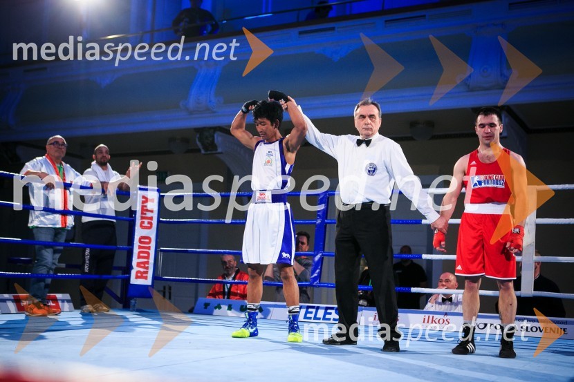   Bien Jerome  Aquino, boksar;  ... ;  Igor  Pertot, boksarDejan Zavec Boxing Gala