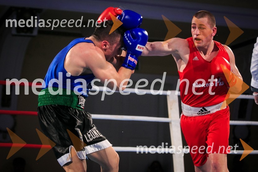  Gianluca  Andronico, boksar;  Denis  Lazar, boksarDejan Zavec Boxing Gala
