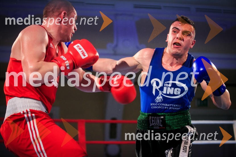  Denis  Lazar, boksar;  Gianluca  Andronico, boksarDejan Zavec Boxing Gala