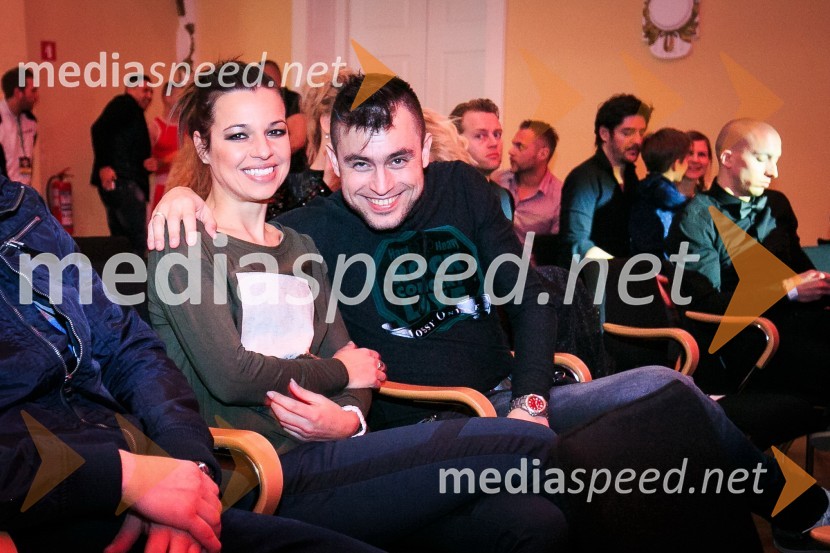  Barbara Budič, dr. dent. med.;  Omar Naber, glasbenikDejan Zavec Boxing Gala