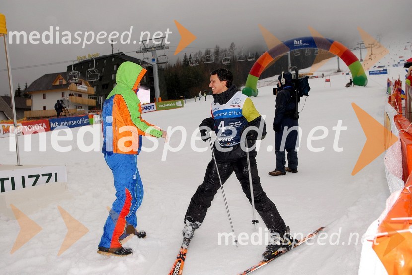 Ski Legends Hit Challenge 2008 - Tekmovanje smučarskih legend z Juretom Koširjem