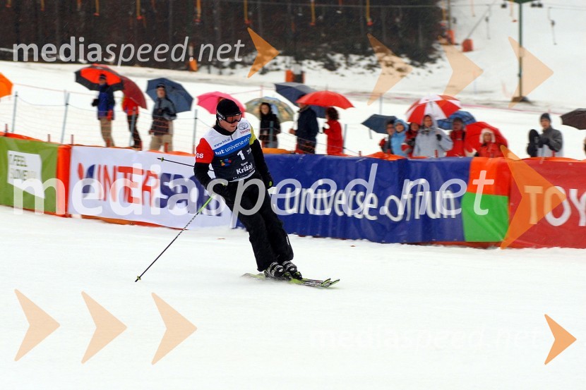 Bojan Križaj, nekdanji smučarSki Legends Hit Challenge 2008 - Tekmovanje smučarskih legend z Juretom Koširjem