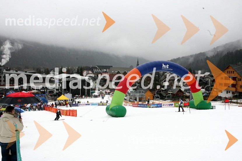 Prizorišče tekmeSki Legends Hit Challenge 2008 - Tekmovanje smučarskih legend z Juretom Koširjem