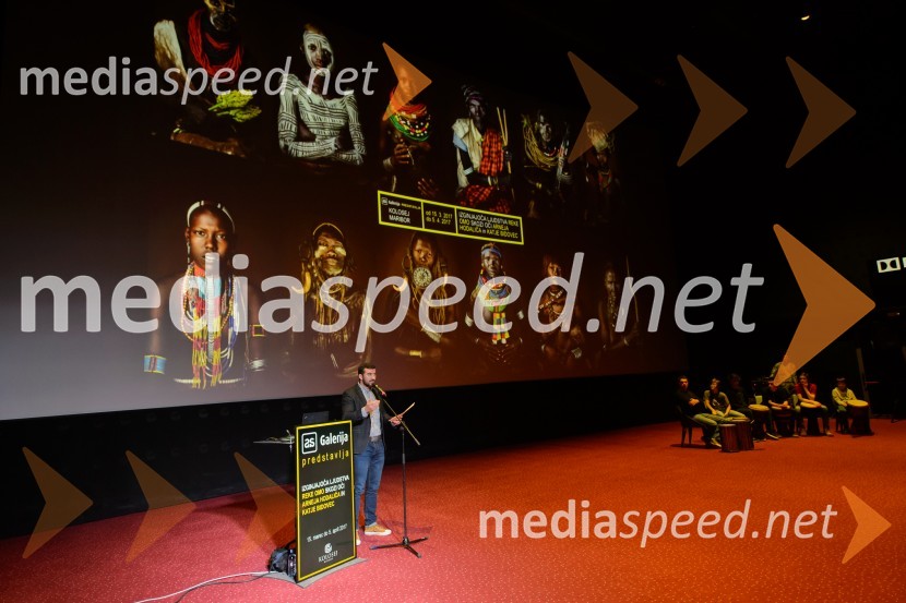  Marko Potrč, televizijski voditeljArne Hodalič in Katja Bidovec, predavanje in otvoritev razstave