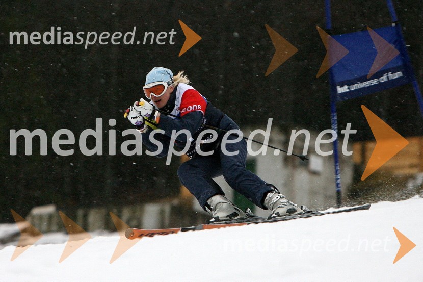 Nataša Bokal, nekdanja smučarkaSki Legends Hit Challenge 2008 - Tekmovanje smučarskih legend z Juretom Koširjem