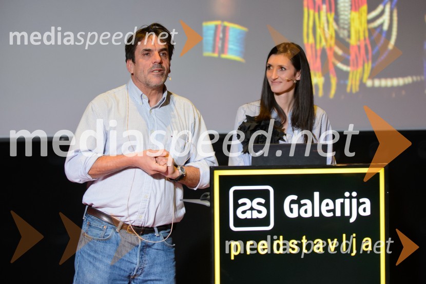  Arne Hodalič, fotograf;  Katja   Bidovec, fotografinjaArne Hodalič in Katja Bidovec, predavanje in otvoritev razstave