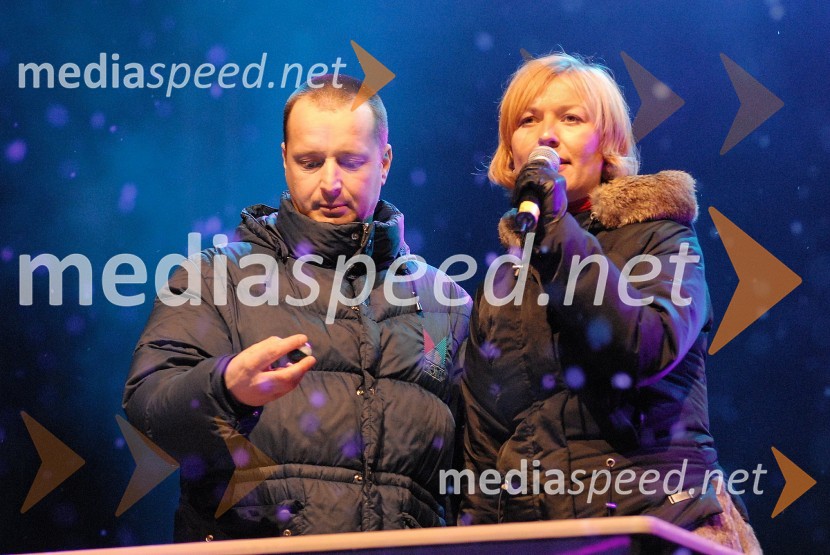 Boštjan Urh in Marjana Remiaš, Hit d.d.Ski Legends Hit Challenge 2008 - Tekmovanje smučarskih legend z Juretom Koširjem