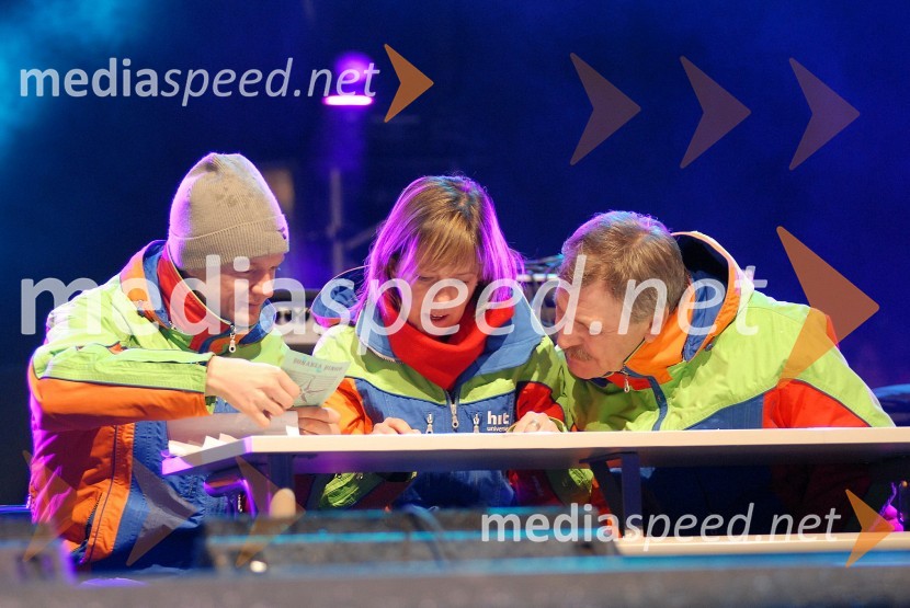 Jure Boltar, Katja Kogej in Fabjan Vičič, Hit d.d.Ski Legends Hit Challenge 2008 - Tekmovanje smučarskih legend z Juretom Koširjem