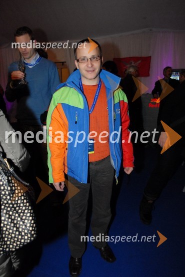 Gregor Jeza, predsednik uprave Hit Šentilj d.d.Ski Legends Hit Challenge 2008 - Tekmovanje smučarskih legend z Juretom Koširjem