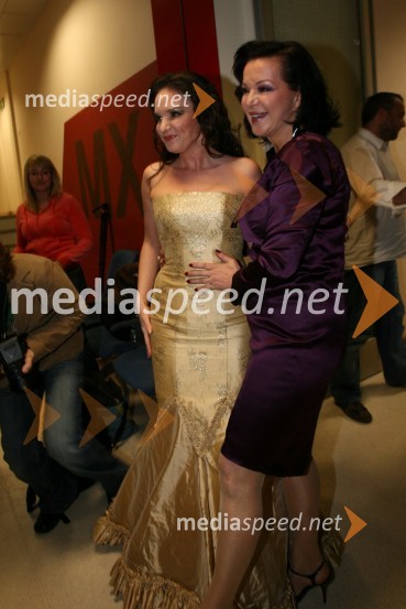 Miša Molk in Alenka Gotar, pevkaEMA 2008, finale