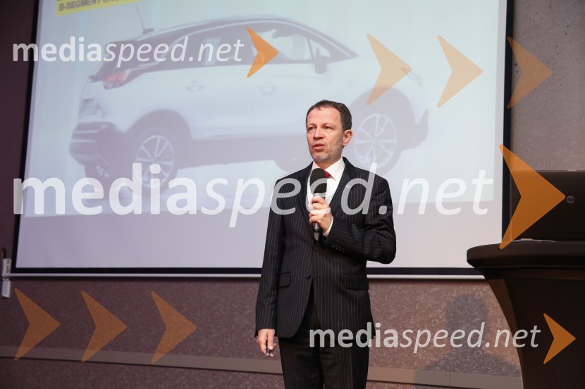  Borut Gazvoda, direktor, Opel SlovenijaNovi Opel Crossland X, slovenska predstavitev