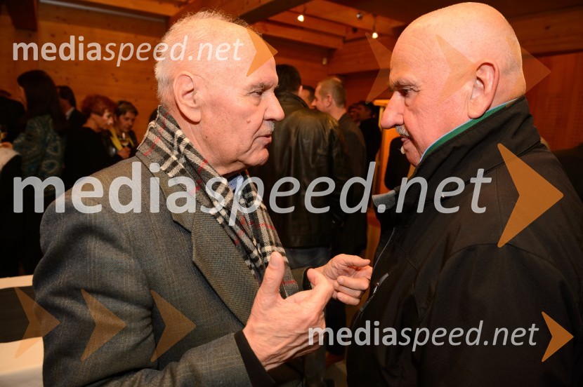 Stojan Petrič, Janez Prašnikar in Petra Kovič, pogovor na Škrabčevi domačiji