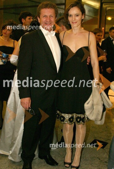 Mag. Mateja Gaber in njen mož dr. Brane GaberVeliki rotarijski ples 2008