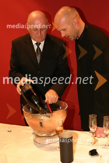 Aleš Kristančič in Edvard KužnerVeliki rotarijski ples 2008