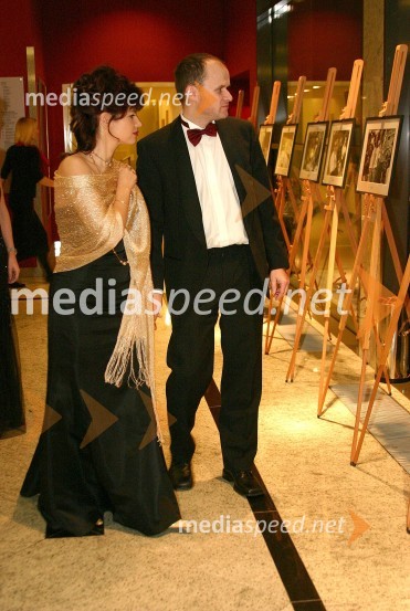 Sonja in Gregor ŠmucVeliki rotarijski ples 2008