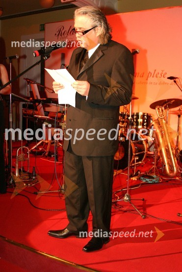 Vladimir Pezdirc, predsednik strokovne žirije za podelitev štipendijVeliki rotarijski ples 2008