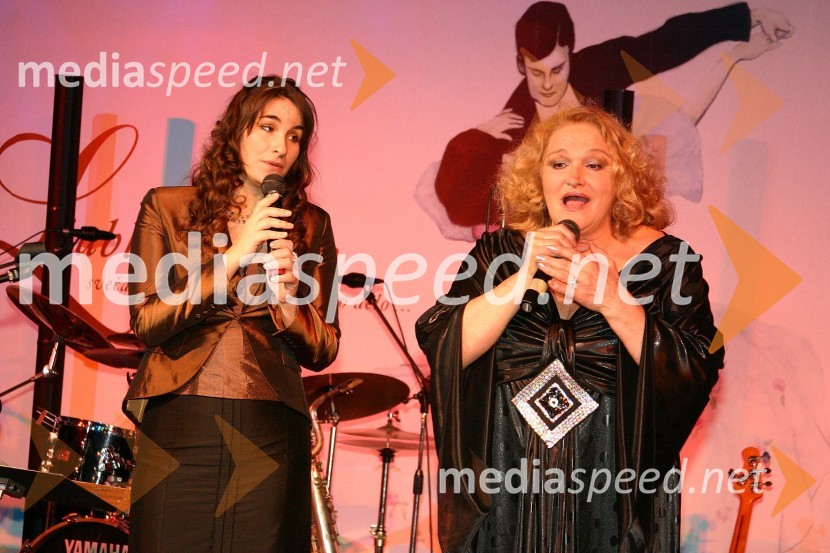 Ana Dežman in Elda Viler, pevkiVeliki rotarijski ples 2008