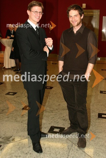 Damjan Kukovec in Ištvan Išt Huzjan, akademski slikarVeliki rotarijski ples 2008