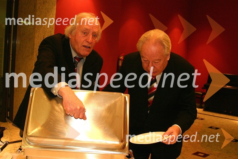 Mojmir Sepe, skladatelj in Rafko Irgolič, pevecVeliki rotarijski ples 2008