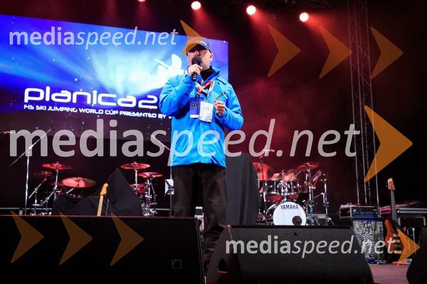  Bojan Makovec, povezovalec programaOpen Air Planica 2017