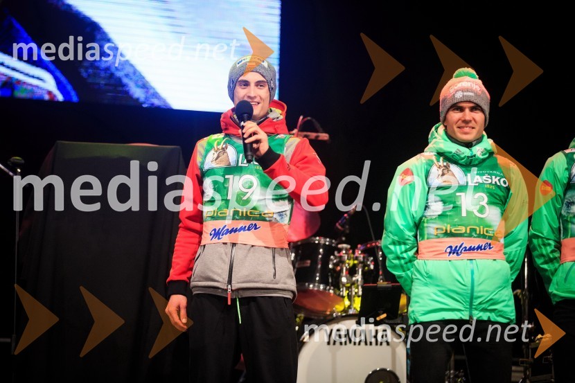  Maciej Kot, smučarski skakalec (Poljska);  Jernej Damjan, smučarski skakalecOpen Air Planica 2017