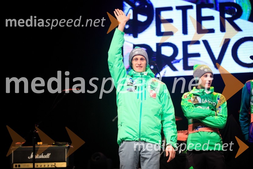  Peter  Prevc, smučarski skakalec;  Domen Prevc, smučarski skakalecOpen Air Planica 2017