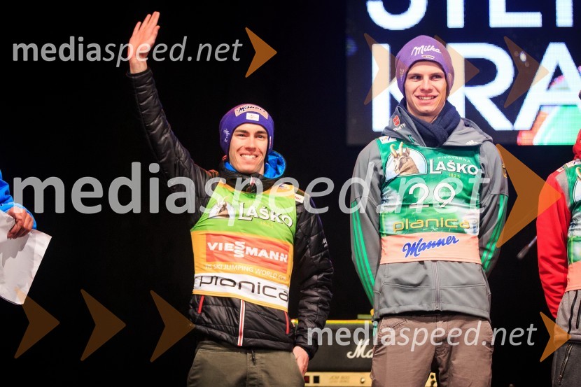  Stefan Kraft, smučarski skakalec (Avstrija);  Andreas Wellinger, smučarski skakalec (Nemčija)Open Air Planica 2017