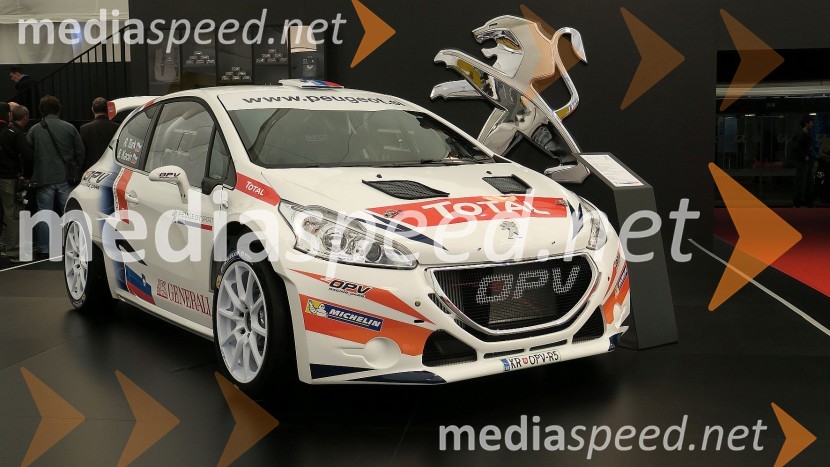 Peugeot 208 T1624. Avtomobilski salon Slovenije 2017