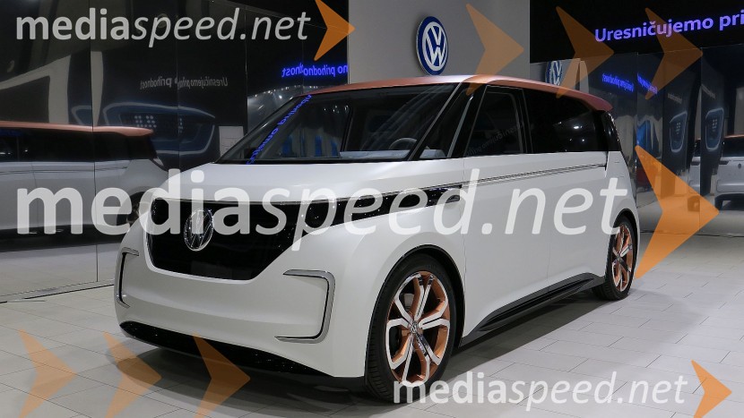 Volkswagen Budd-e concept24. Avtomobilski salon Slovenije 2017