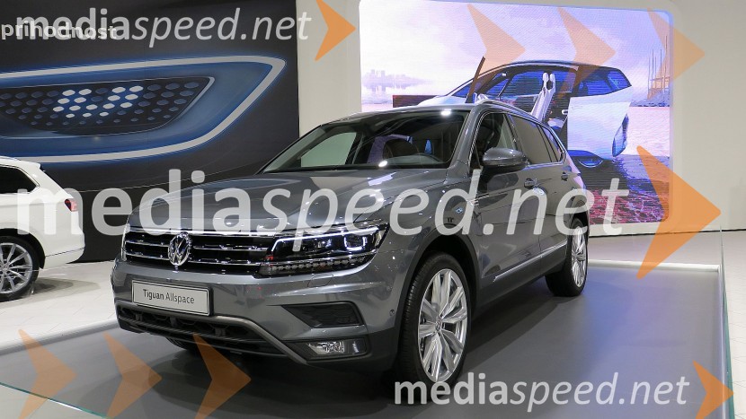 Volkswagen Tiguan Allspace24. Avtomobilski salon Slovenije 2017