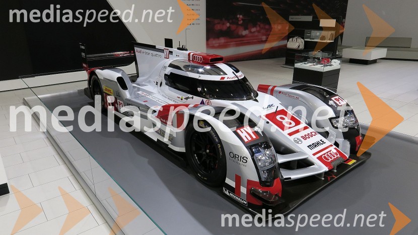 Audi e-tron quattro LeMans24. Avtomobilski salon Slovenije 2017