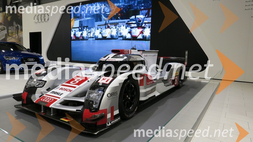 Audi e-tron quattro LeMans24. Avtomobilski salon Slovenije 2017
