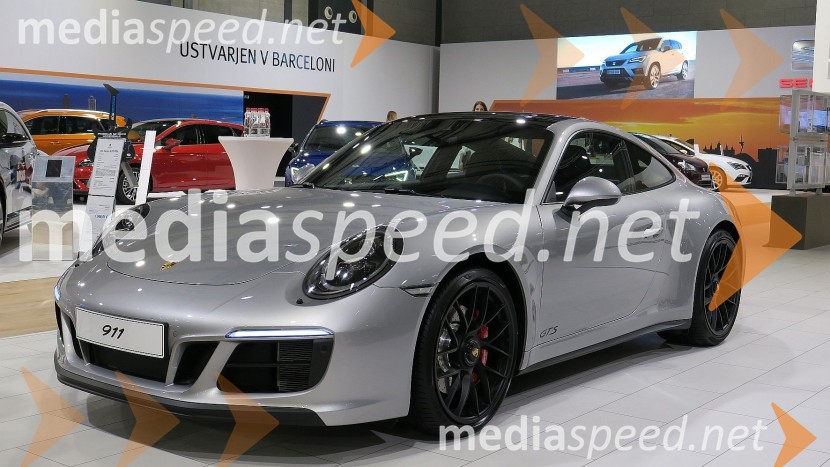 Porsche 911 Carerra 4 GTS24. Avtomobilski salon Slovenije 2017