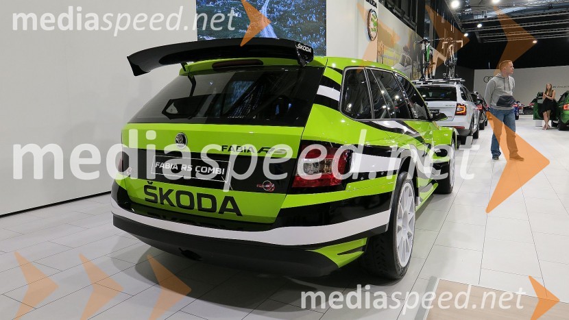 Škoda Fabis RS Combi 24. Avtomobilski salon Slovenije 2017