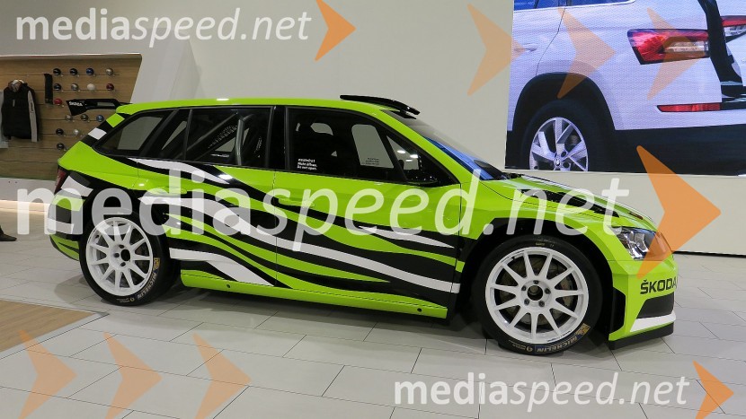 Škoda Fabis RS Combi 24. Avtomobilski salon Slovenije 2017