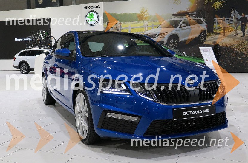Škoda Octavia RS24. Avtomobilski salon Slovenije 2017