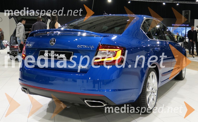 Škoda Octavia RS24. Avtomobilski salon Slovenije 2017