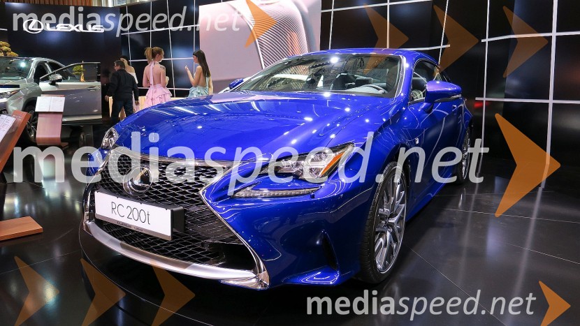 Lexus RC 200t24. Avtomobilski salon Slovenije 2017