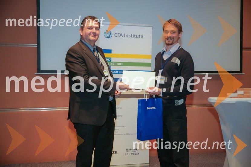  Igor Stebernak, član uprave družbe Petrol d.d., Ljubljana;  Vito SterleCFA Institute Research Challenge 2017, lokalni finale