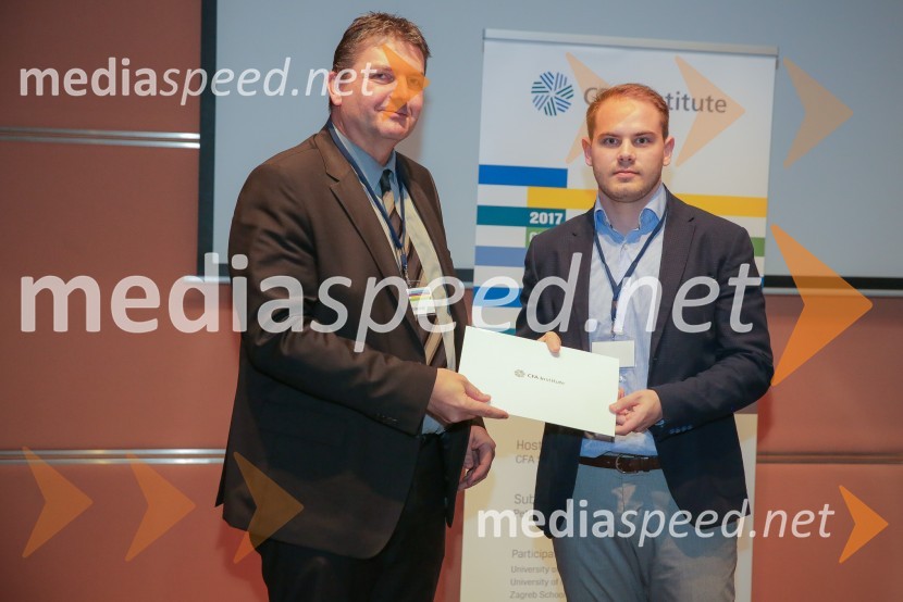  Igor Stebernak, član uprave družbe Petrol d.d., Ljubljana;  Tadej KelcCFA Institute Research Challenge 2017, lokalni finale