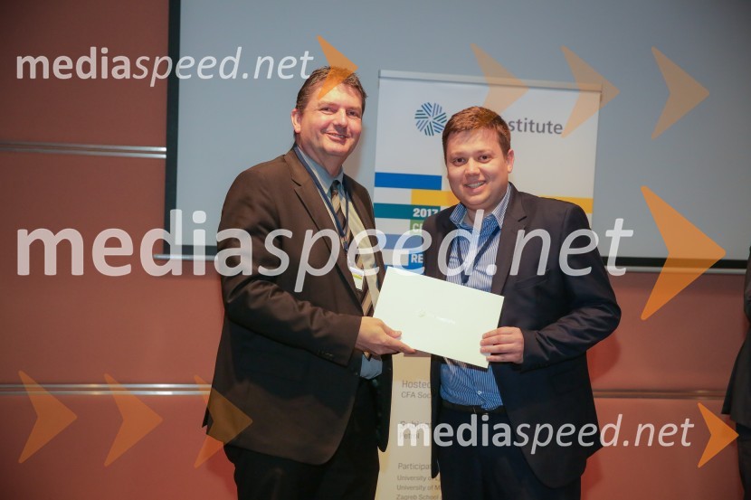  Igor Stebernak, član uprave družbe Petrol d.d., Ljubljana;  Dinko KraljevićCFA Institute Research Challenge 2017, lokalni finale