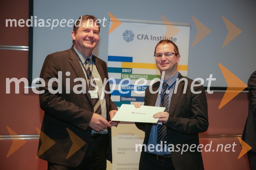  Igor Stebernak, član uprave družbe Petrol d.d., LjubljanaCFA Institute Research Challenge 2017, lokalni finale
