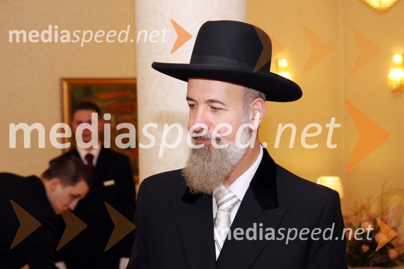 Yona Metzger, glavni aškenaški rabin IzraelaObisk glavnega aškenaškega rabina Izraela Yona Metzgerja v Mariboru