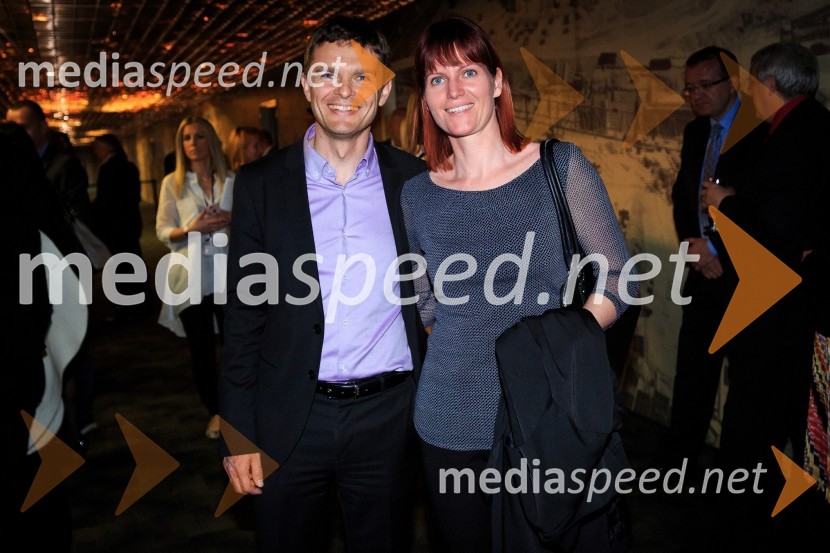 mag. Boštjan Škufca Zaveršek, Prva osebna zavarovalnica;  Sonja Škufca Zaveršek, Setcce d.o.o.Koncert 2Cellos in VIP sprejem, PRVA osebna zavarovalnica