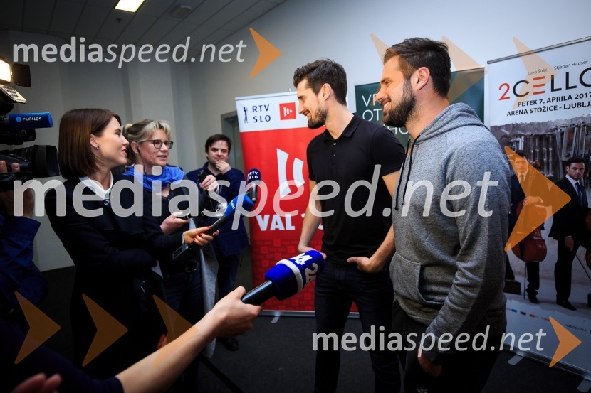  Luka Šulić, čelist, 2 Cellos;  Stjepan Hauser, čelist, 2 CellosKoncert 2Cellos in VIP sprejem, PRVA osebna zavarovalnica