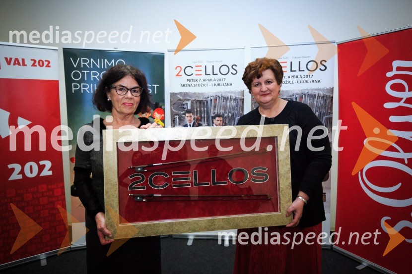  Anita Ogulin, Zveza prijateljev mladine;  ... Koncert 2Cellos in VIP sprejem, PRVA osebna zavarovalnica