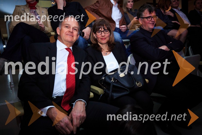  Alex Luckmann, direktor podjetja Filc d.d.;  ... ; dr. Jaka Vadnjal , Hranilnica Lon, d.d., KranjKoncert 2Cellos in VIP sprejem, PRVA osebna zavarovalnica