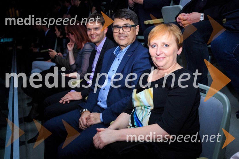 mag. Boštjan Škufca Zaveršek, Prva osebna zavarovalnica;  Andrej Božič, generalni direktor Steklarne Hrastnik, d.o.o.;  ... Koncert 2Cellos in VIP sprejem, PRVA osebna zavarovalnica