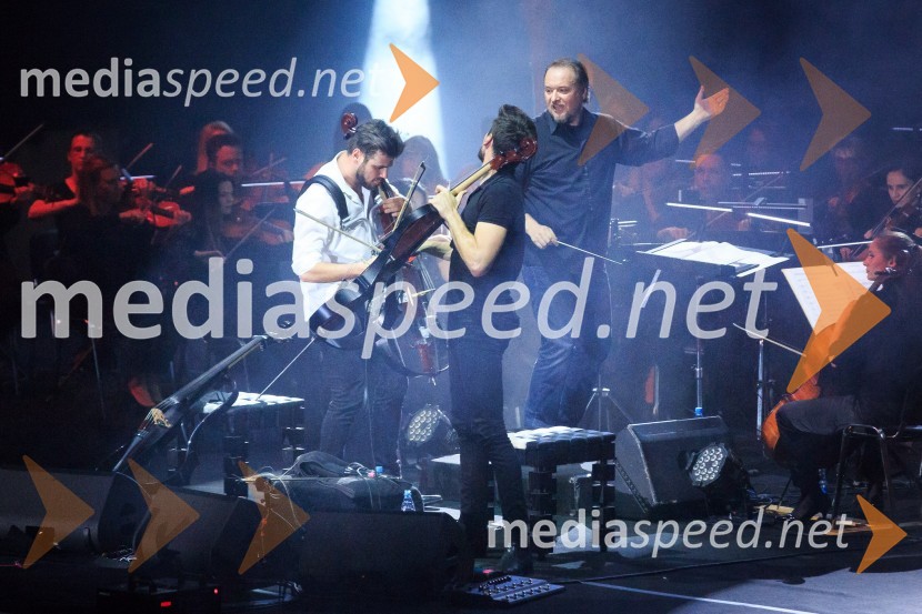  Stjepan Hauser, čelist, 2 Cellos;  Luka Šulić, čelist, 2 Cellos;  ... Koncert 2Cellos in VIP sprejem, PRVA osebna zavarovalnica