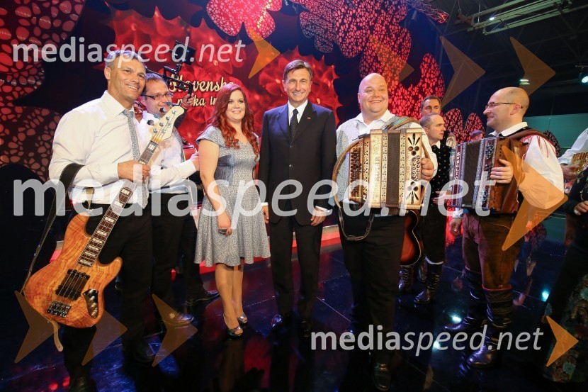 Borut Pahor in Ansambel NarcisSlovenska polka in valček 2017